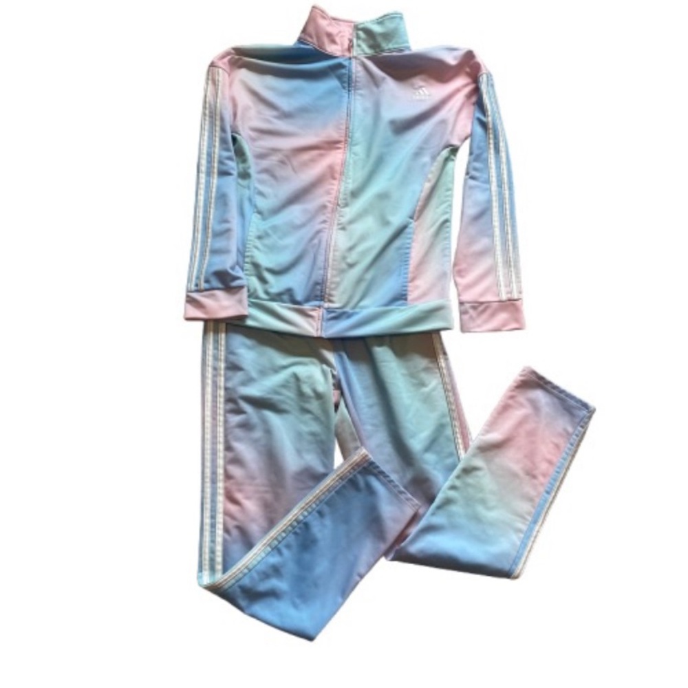Adidas Kids Matching Set in Pink and Blue